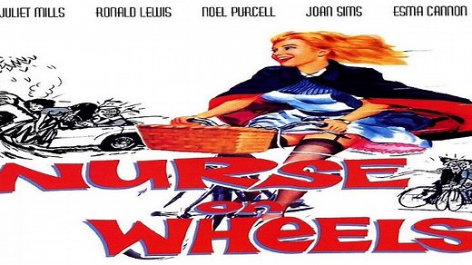 ASA 🎥📽🎬 Nurse On Wheels (1963) a film directed by Gerald Thomas with Juliet Mills, Ronald Lewis, Joan Sims, Noel Purcell, Esma Cannon