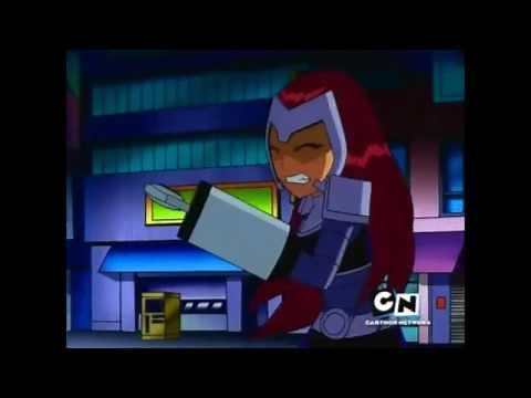 Badass Starfire Vs the Other Titans.