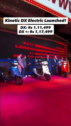 Kinetic DX Electric Scooter Launched!