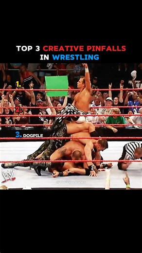Top 3 Creative Pinfalls In Wrestling