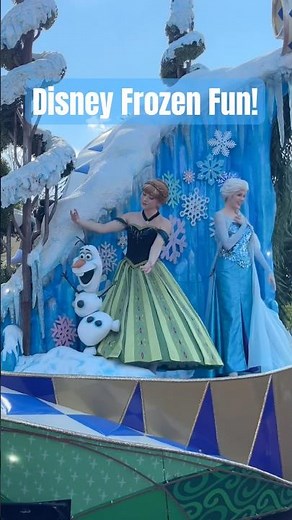 Anna, Elsa & Olaf Dance in Disney’s Festival of Fantasy!