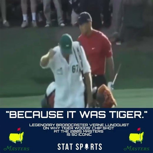 Verne Lundquist On #TigerWoods Iconic #Masters Chip Shot Call #JackNicklaus #Golf #sports #shorts