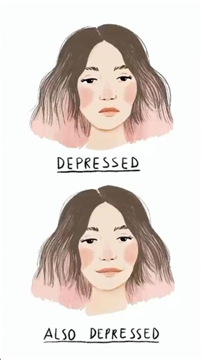 Paint with me ✏️something about depression #digitaldrawing #illustration #paintwithme