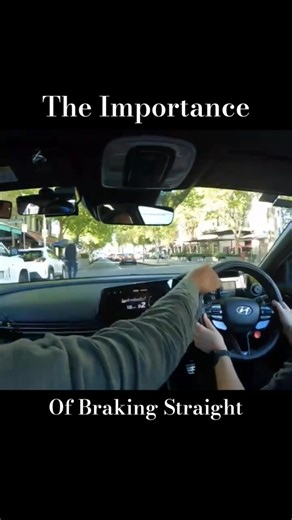 Braking Straight FIRST To Avoid A Crash