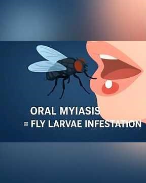 Oral Myiasis Explained | Maggots in the Mouth? Rare but Real Dental Condition