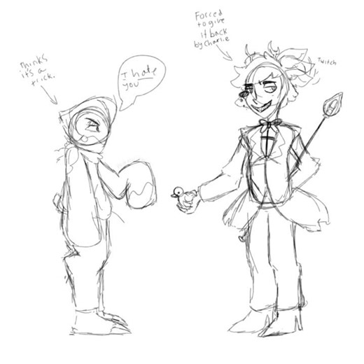 #hazbinhotel #helluvaboss #radioapple #lucifermorningstar #alastor #charliemorningstar #art #sketch