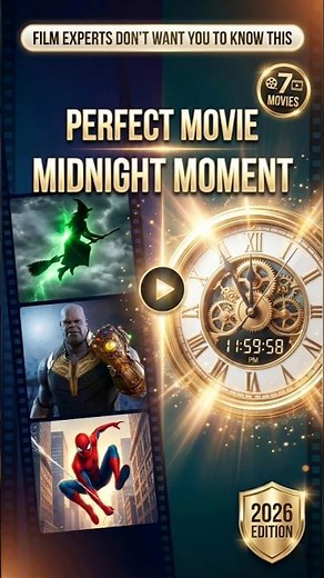 7 Movies That Hit PERFECTLY at Midnight (2026 New Year Eve Hack) 🎬🎆