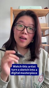 Take your designs to a whole new level - artist @adriannewalujo.o shows how to use the Wacom Intuos Pro, available at Officeworks! #officeworks #artsandcrafts #wacom | Officeworks