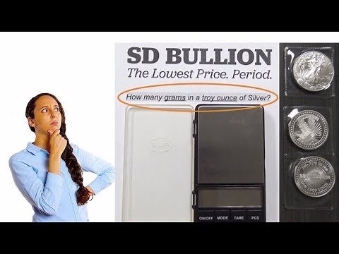 How many Grams in an ounce of Silver? | SD Bullion