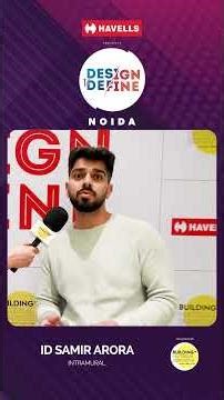 ID Samir Arora on Aesthetics, Innovation & the Future of Interiors | Design That Defines #shorts