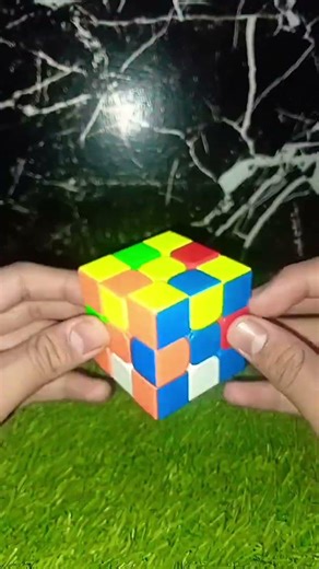 EASY TWO PATTERNS ON RUBIKS CUBR.#cubing #puzzle #trending