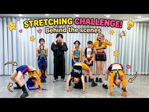 The Chaos Behind Our Viral Stretching Challenge🔥😆| Baby Warriors Behind The Scenes 👀