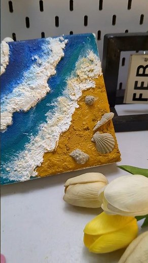 painting using salt 🙂🤌 #diy #artscraft #artandcraft #craft