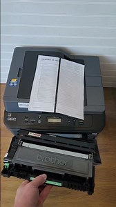 Brother printer defect resolution. #brother # printer #toner #fixed