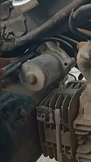 Repairing a car with a clicking sound when you press the starter button, part 3