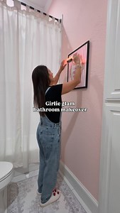 Comment PART 4 for the details🤩🎉 Girlie Glam Bathroom Glow-Up ✨ The tiniest upgrade made the biggest difference—cute towel hooks that keep things pretty and practical 💗 Bathroom glow up. Shower curtain hack. Bathroom decor ideas. Girl bathroom makeover. Budget bathroom back. DIY bathroom upgrade. Pink bathroom. Bathroom makeover. | Simplykatielynnofficial