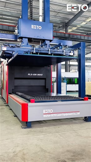 Meet the New product: EETO-FLX-GIII Series 🔥 A smart fiber laser cutting machine designed for automated sheet metal cutting. From the machine design to the automatic loading & unloading system, everything is built to help you cut faster and reduce manual work. Follow us for more laser automation solutions. #LaserCuttingMachine #FiberLaser #SheetMetalCutting #FactoryAutomation #IndustrialMachinery #EETOLaser | EETO Laser