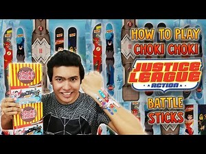 How To Play Choki Choki Justice League Action Battle Stick & Unboxing !
