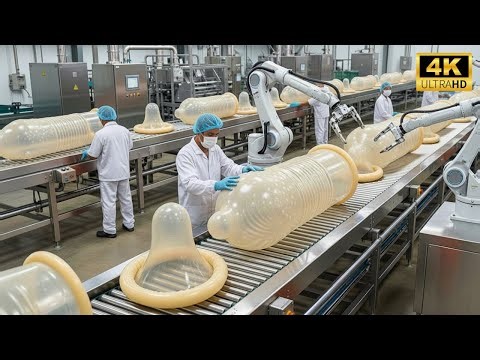 Inside a Modern Condom Factory: From Liquid Latex to Quality Protective Products (Full Process)