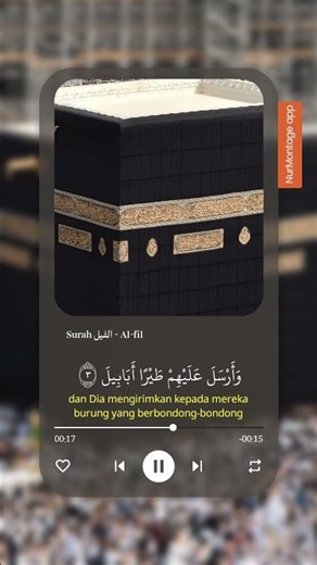 Surah Al-Fil | Beautiful Quran Recitation - Alaa Aqel (Shorts)