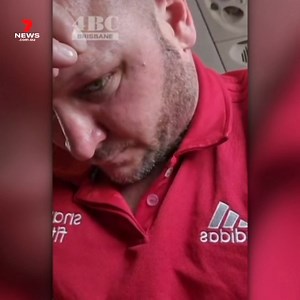 Passengers who were on a Qantas flight that was forced to make a terrifying emergency landing have said they are just glad to be home. The aircraft turned around 40 minutes into the trip after running into an issue with the landing gear brakes. Download the 7NEWS app: 7news.link/7newsapp #7NEWS | 7NEWS Adelaide