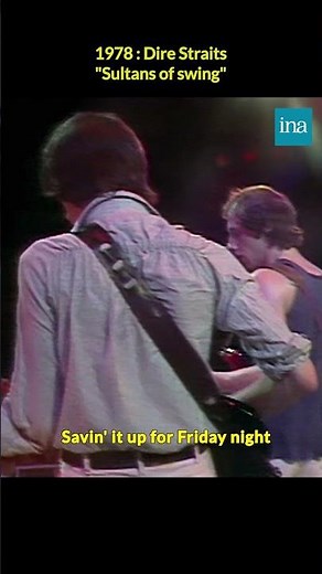 Dire Straits "Sultans of swing" 🎸 | INA Chansons