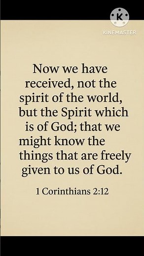 God’s Spirit, Our Guide# 1 corthianns 2:12 #