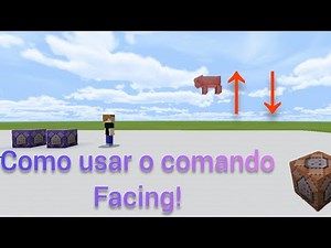 Como fazer entidades levitarem | Como usar o comando Facing no Minecraft!