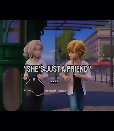 Is she Marinette's new Kagami or something? #shortsfeed #miraculous #miraculousladybug #mlbedits#fyp