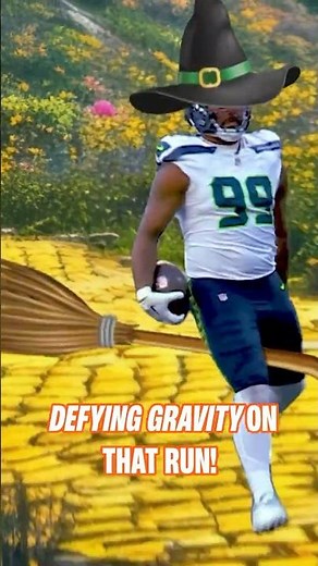 Leonard Williams gets WICKED 🧹 | SlimeTime #Seahawks