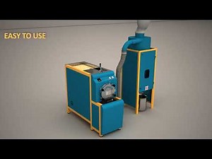 Animation Demo Video (AATOMIZE 2 in 1 PULVERISER) Commercial Atta Chakki Machine 8739087390