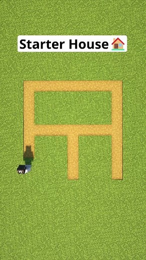 62K views · 436 reactions | Minecraft Starter House #minecraft #minecraftbuilding #minecraftbuilds #minecrafttutorial | Blockical Blockical | Facebook