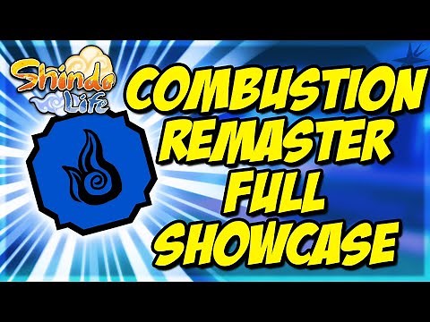 *NEW* COMBUSTION ELEMENT REWORK *FULL* SHOWCASE | COMBUSTION REMASTER | SHINDO LIFE | RELLGAMES
