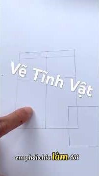 How to Draw SIMPLE Still Life #drawing #vetranh #shorts