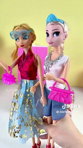 Barbie Dolls Inspired by Elsa and Anna