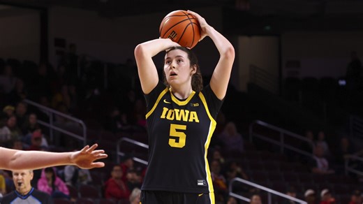 Ava Heiden scores career-high 27 and No. 13 Iowa women beat Nebraska 80-67 for a 20-win season
