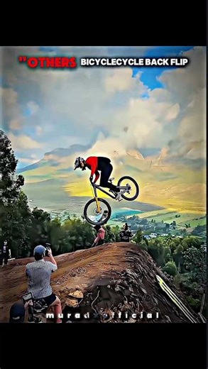 Insane Cycle Backflip Stunt #trending