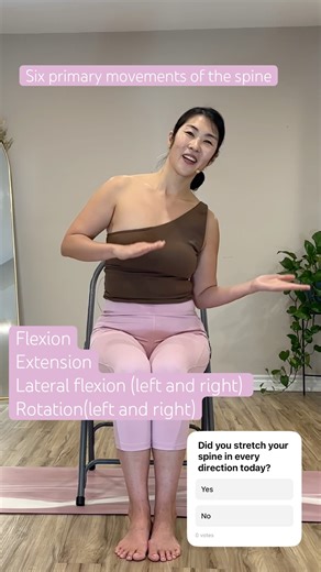 How to stretch your spine in all directions from a seated position