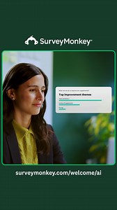 Slow decisions hurt your business. Discover your new secret weapon, AI-assisted surveys that give you the clarity you need so you're ready to act. | SurveyMonkey