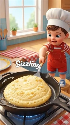 Fluffy Pancake Faces | Musical Baby Chef Recipe