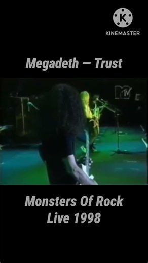 Trust — Megadeth Live 1998
