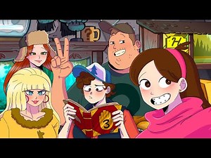 Gravity Falls but Anime (animation)