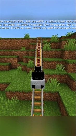 AWAS KERETA API!!! #minecraft #memes #trendingshorts #shorts