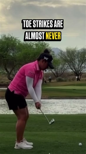 Stop Toe Hits Fast! Fix This Simple Golf Mistake #GolfTips #shorts