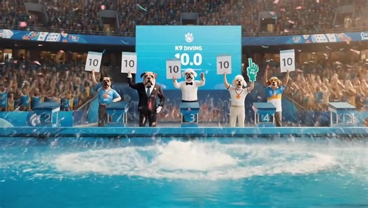 Dog Diving Finals: Canine Olympics Showcases Aerial Skills