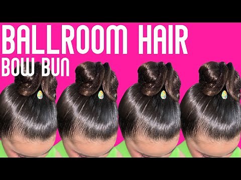 This Super Cute Ballroom Hairstyle 2021 Tutorial. Perfect for Juvenile Ballroom Hair
