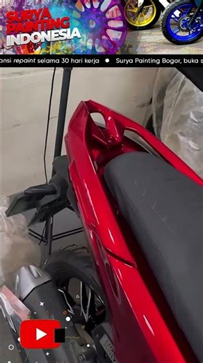 Vario warna merah candy+velg xmode = Cakep poooll