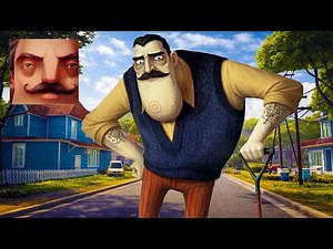Hello Neighbor - My New Neighbor Big Hello Neighbor 3 Act 2 Trampoline Gameplay Walkthrough