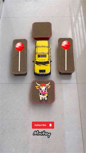 Relaxing Sand Cake Making with Rc Car 🚘 #shortsfeed #viralvideo #short #song #trendingshorts