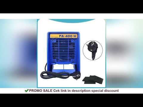 220V/110V FA-400 Solder iron Smoke Absorber ESD Fume Extractor Smoking Instrument with 5pcs free Act